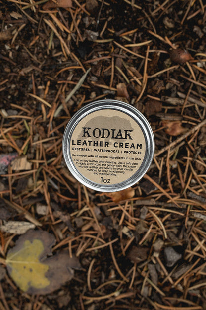 Kodiak Leather Cream - 1 oz Tin