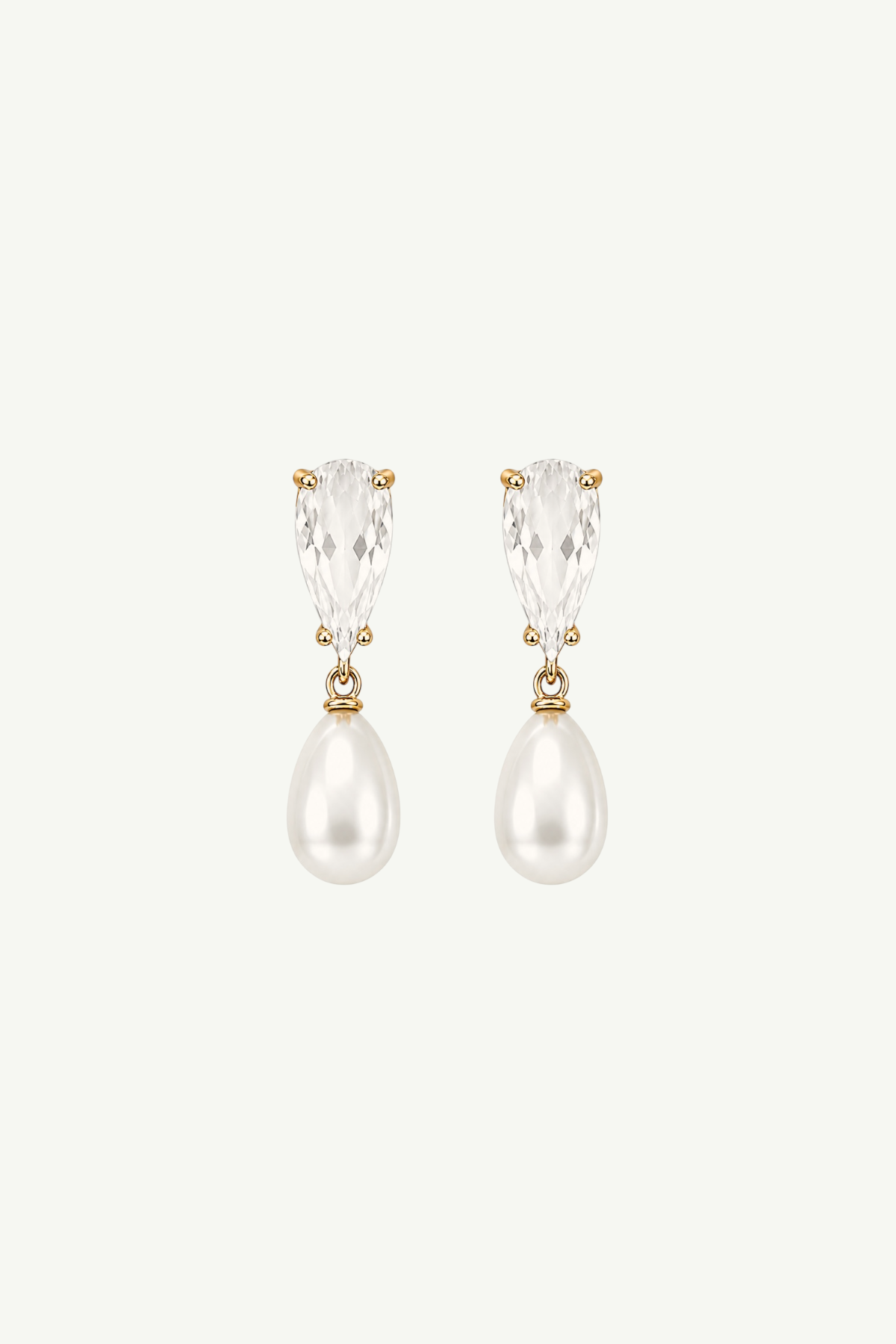 Dewdrop Pearl Earrings