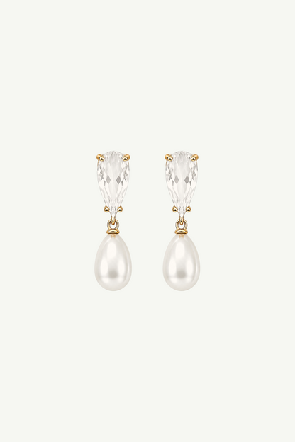 Dewdrop Pearl Earrings