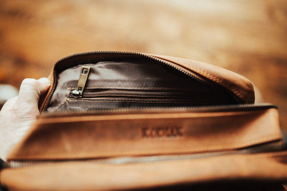 Buffalo Leather Dopp - LG