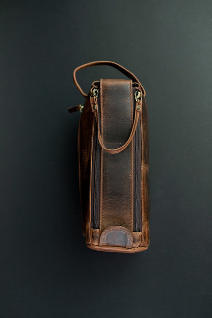 Leather Toiletry Bag