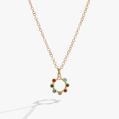 Daughter Hidden Message Acrostic Necklace