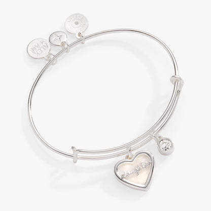 Daughter Mother of Pearl Bangle