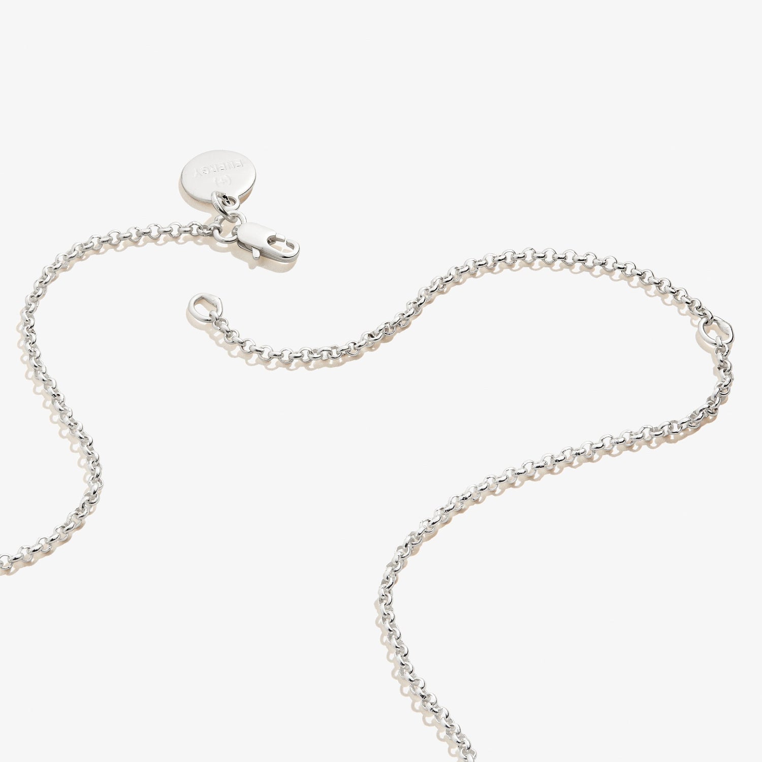 Small Circle Charm Necklace, 19&