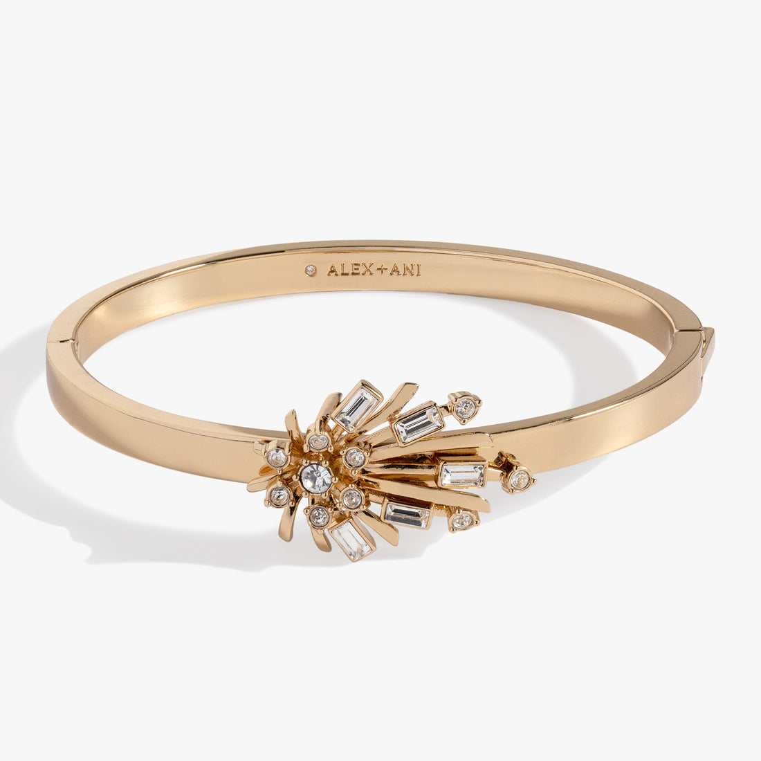 Festive Sparkle Hinge Bangle