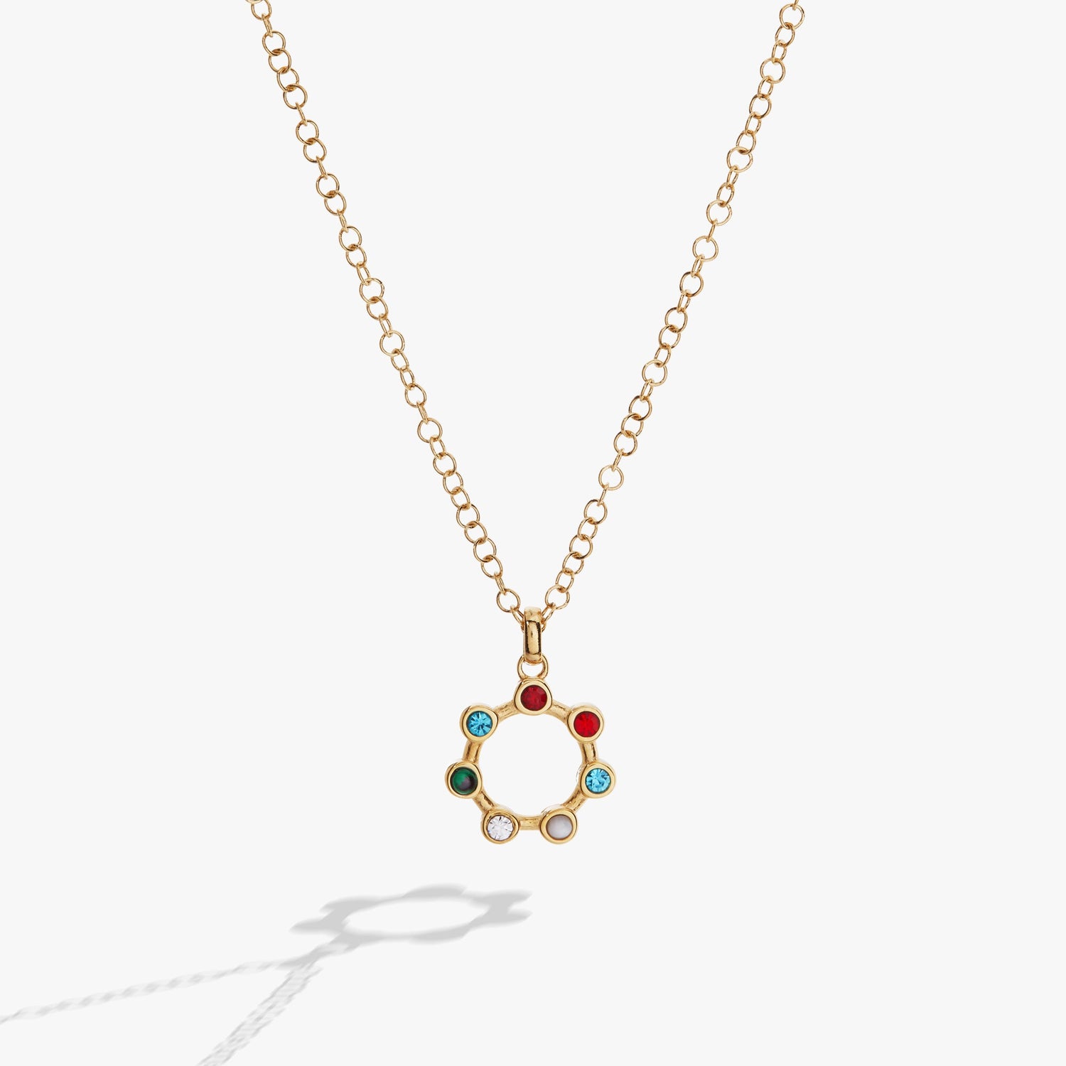 Grandma Hidden Message Acrostic Necklace
