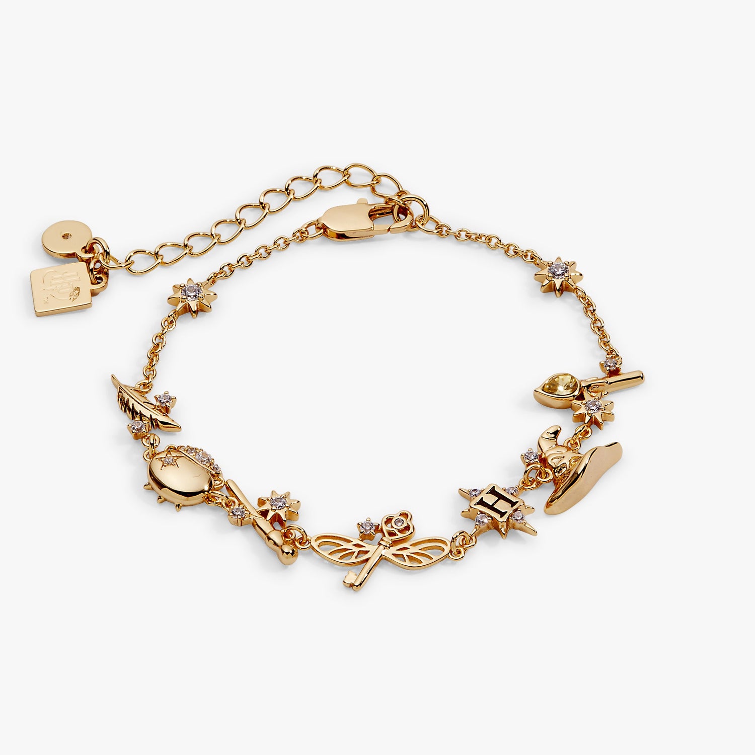 Harry Potter™ Mixed Icon Inline Charm Bracelet