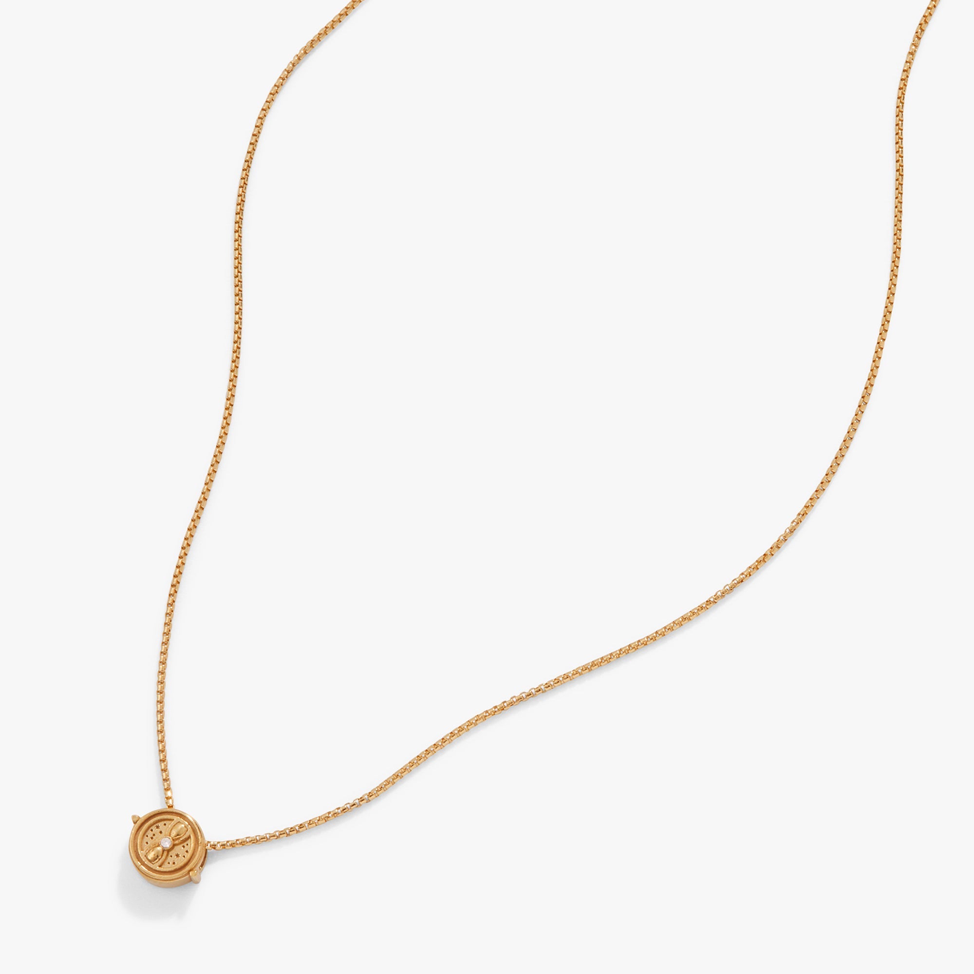 Harry Potter™ Time Turner Necklace, Gold