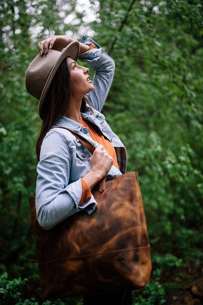 Juneau Leather Tote