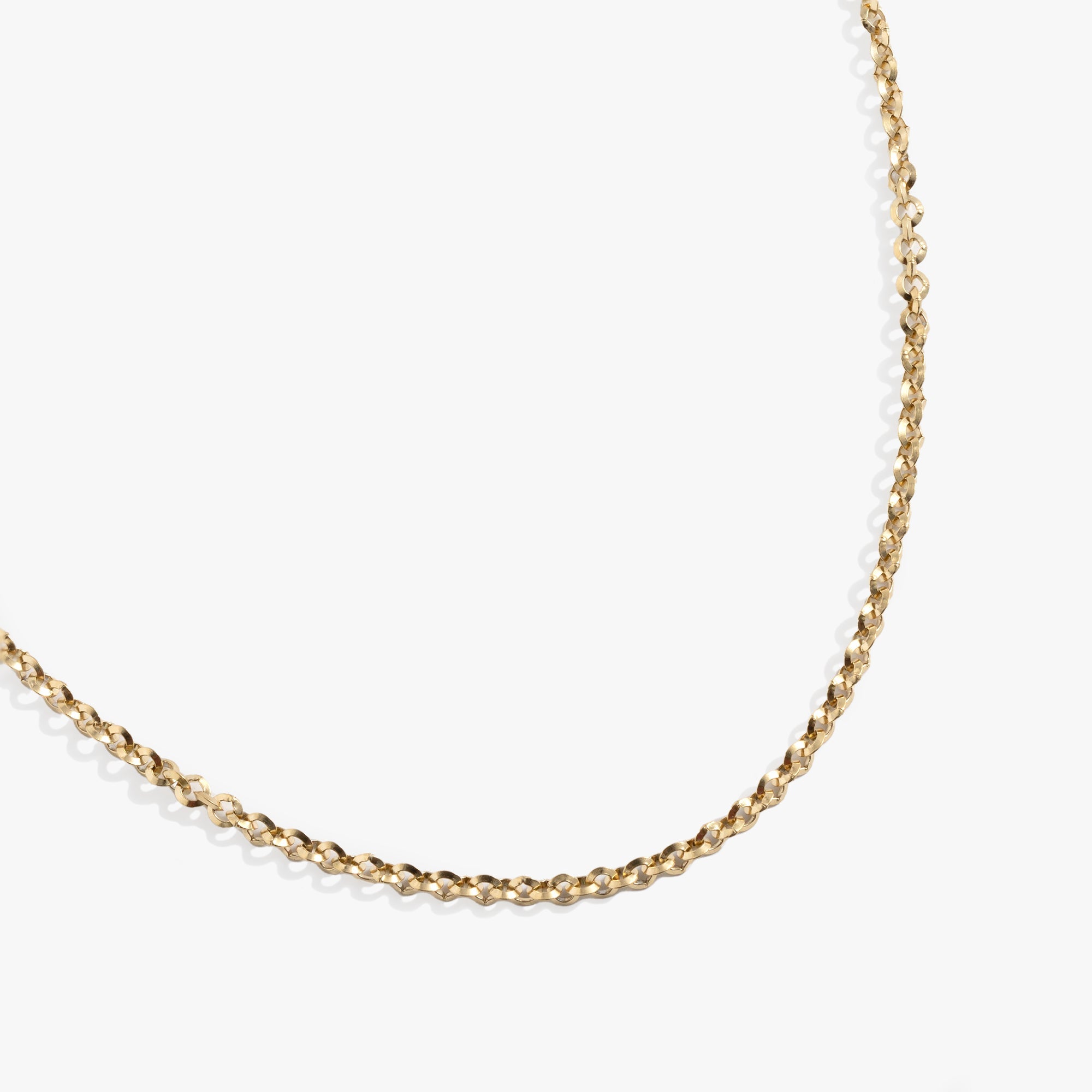 Faceted Rolo Charm &amp; Layering Necklace