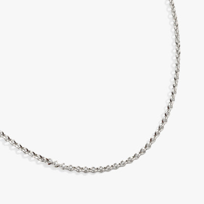Faceted Rolo Charm &amp; Layering Necklace