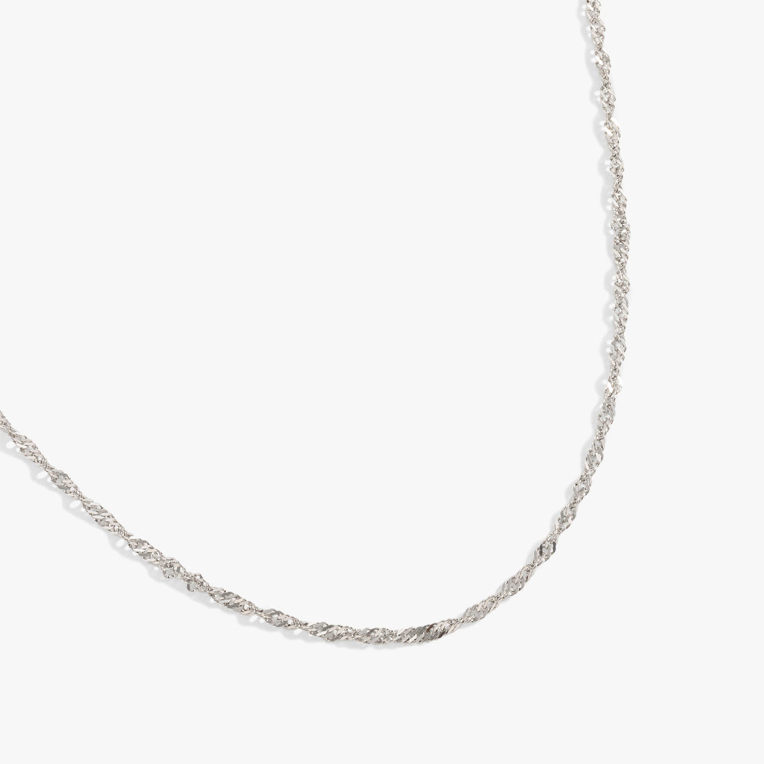 Singapore Chain Charm &amp; Layering Necklace