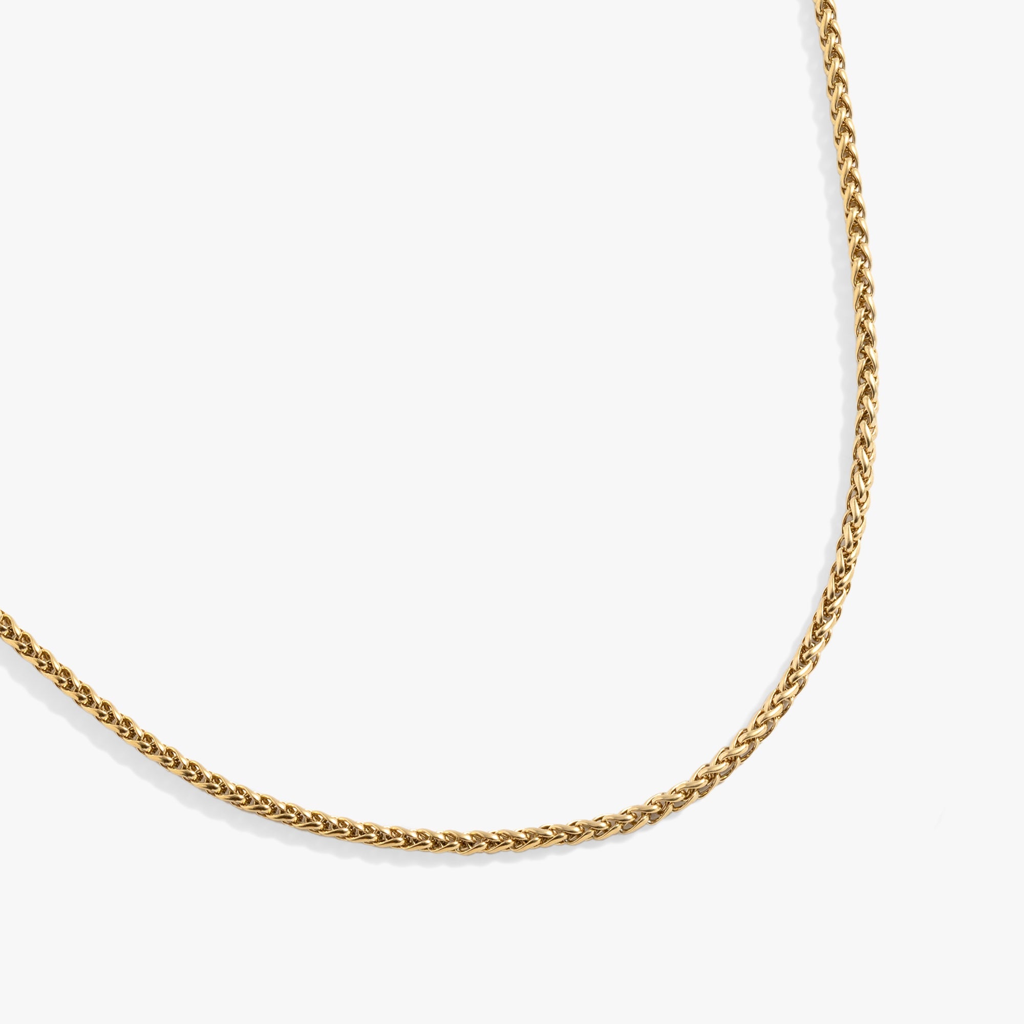 Wheat Chain Charm &amp; Layering Necklace