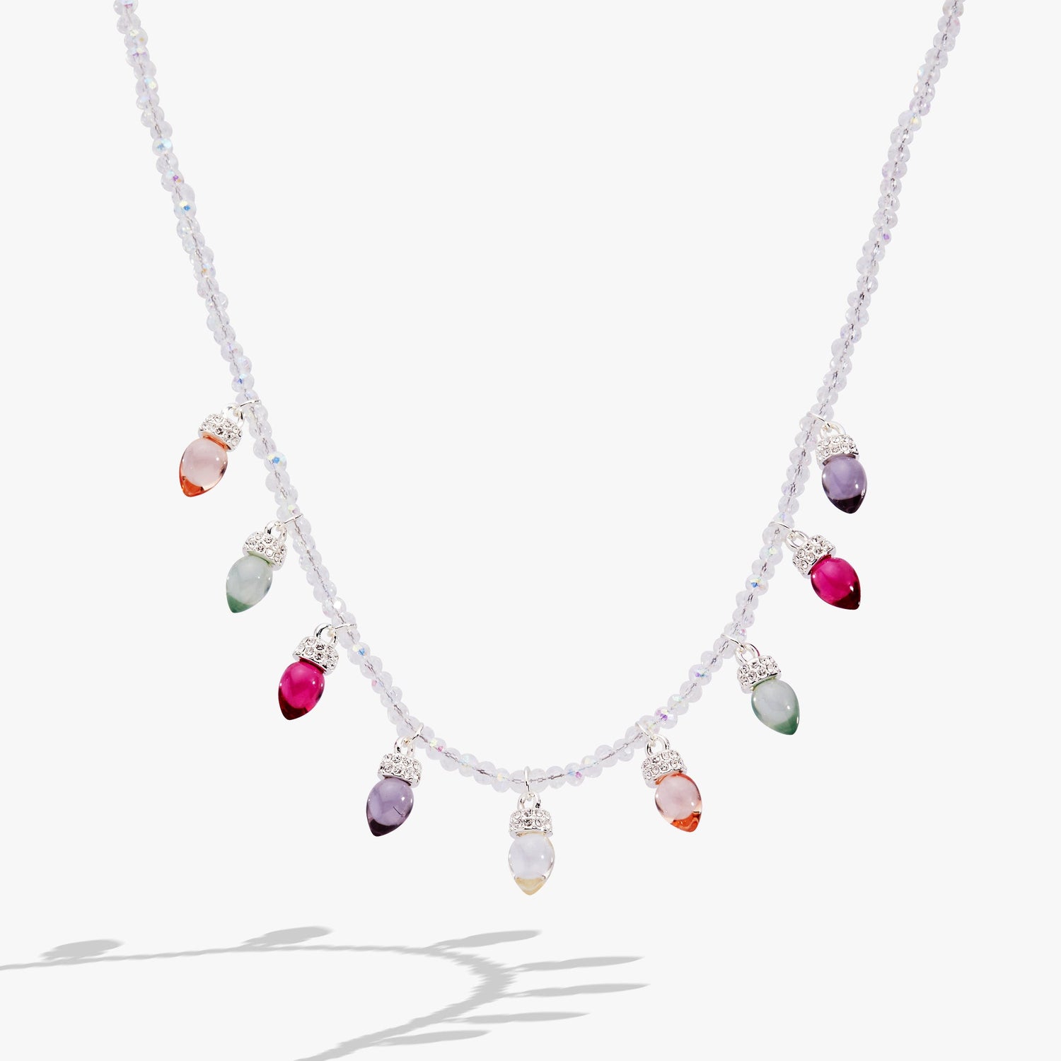 Christmas Muted Light Bulb Necklace