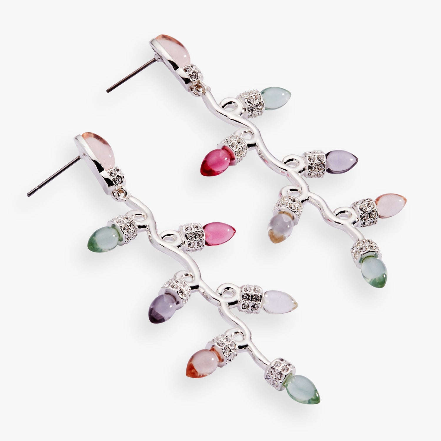 Christmas Muted Light Bulb Earrings