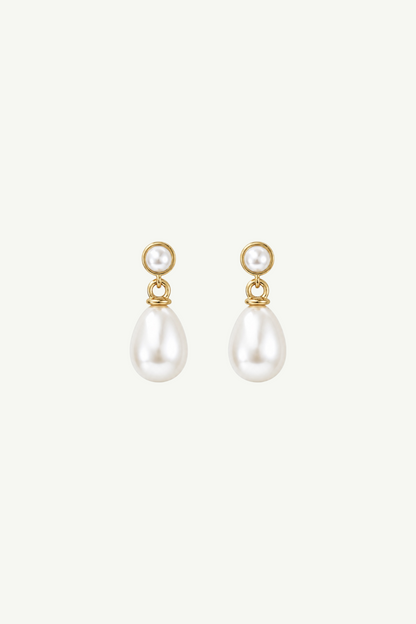 Pearl Micro Drop Earrings
