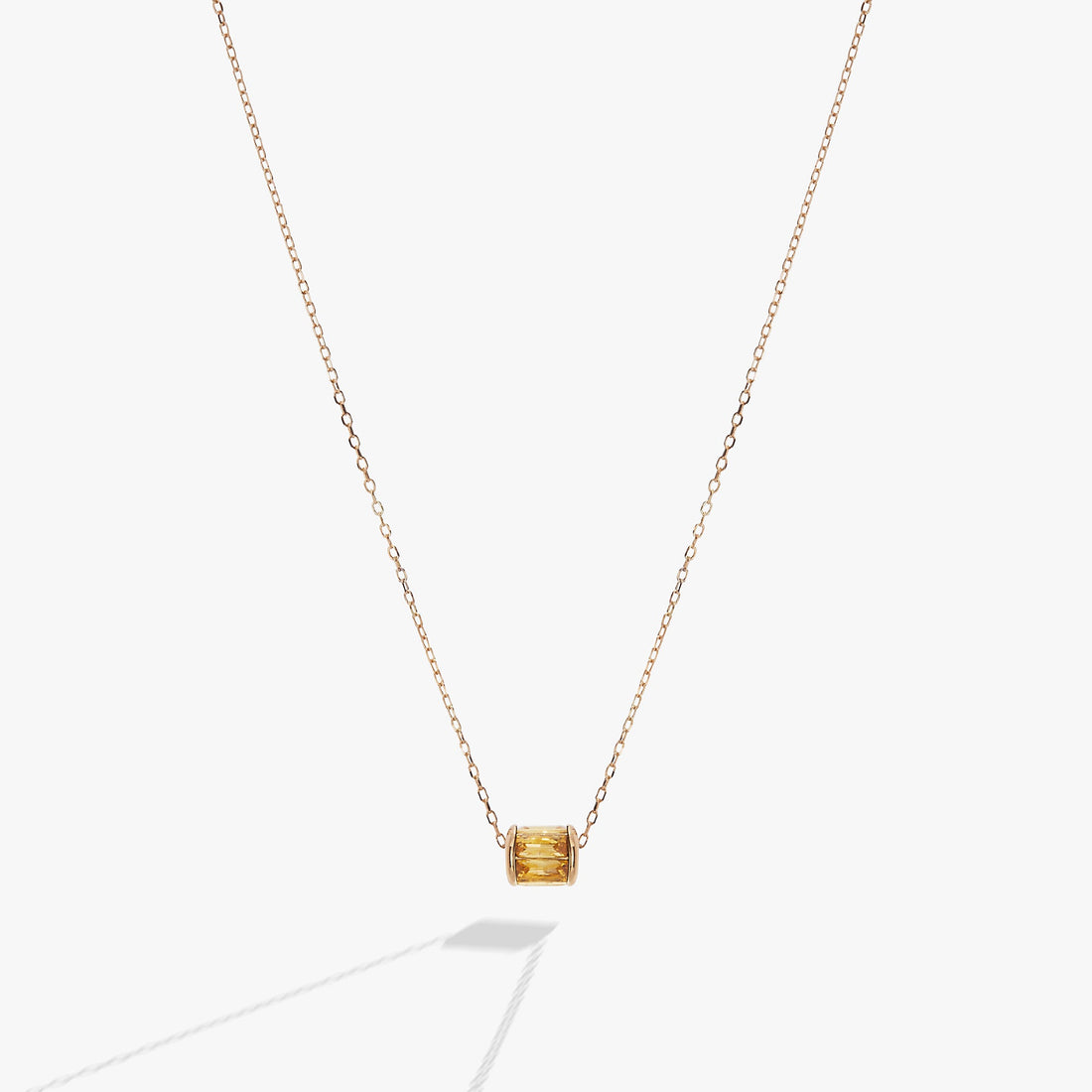 November Birthstone Precious Pendant Necklace