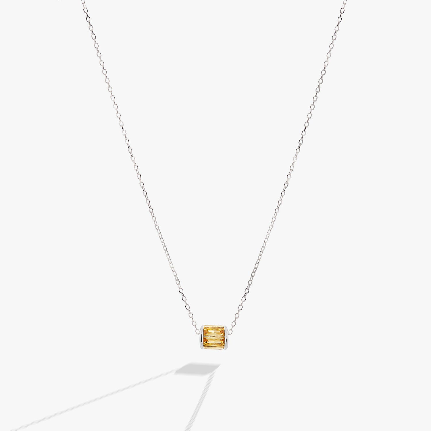 November Birthstone Precious Pendant Necklace