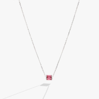 October Birthstone Precious Pendant Necklace