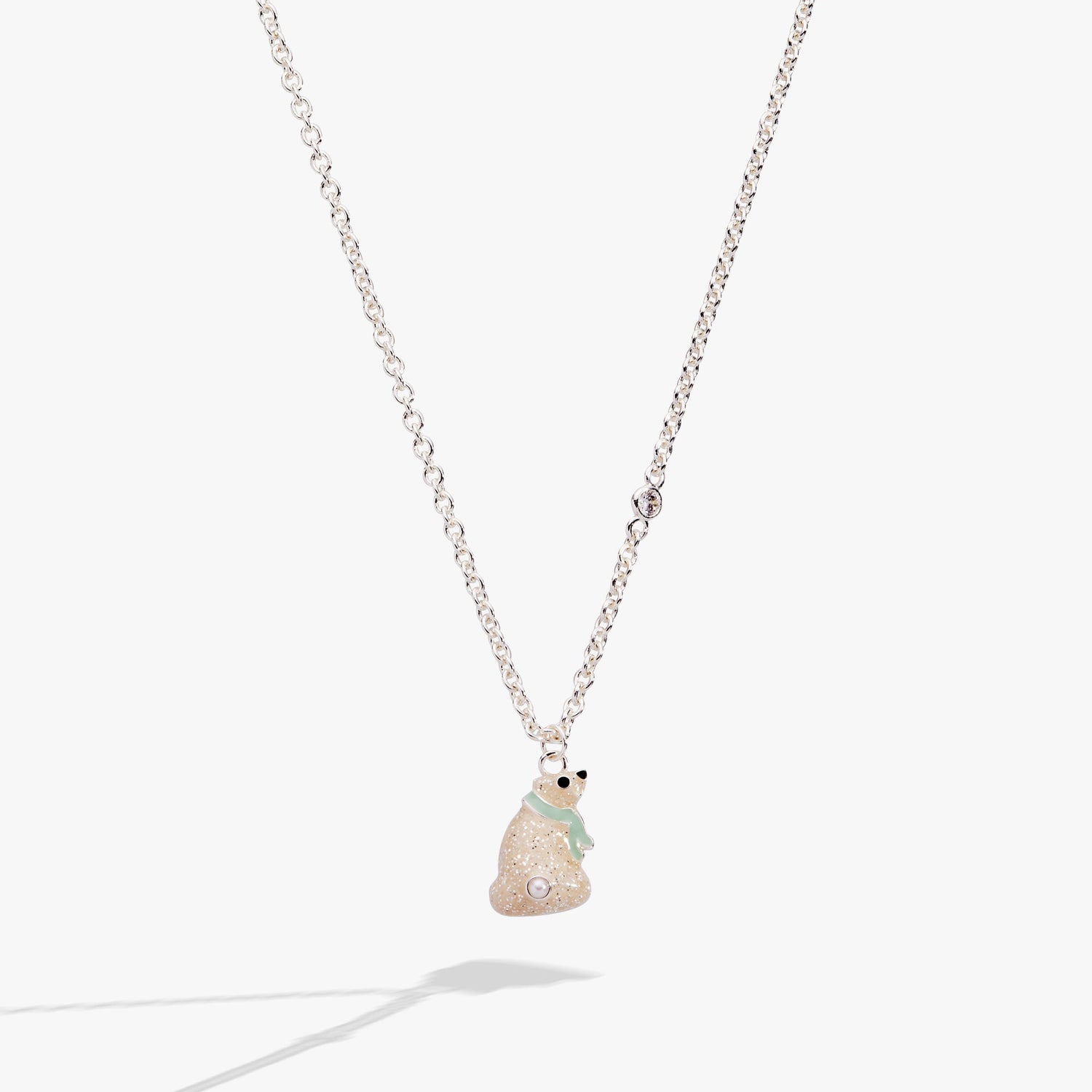 Polar Bear Pendant Necklace
