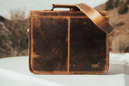 Buffalo Leather Briefcase