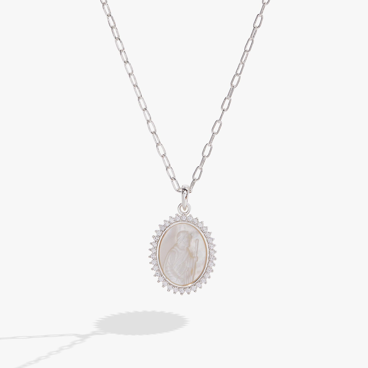 Divine Guides St. Christopher Pendant Necklace