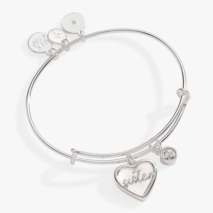 Sister Mother of Pearl Bangle