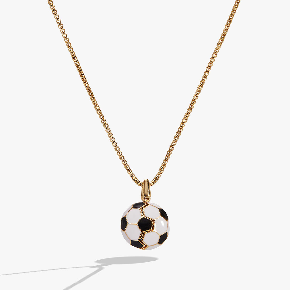 Soccer Ball "Control The Ball, Command The Game" Locket Necklace