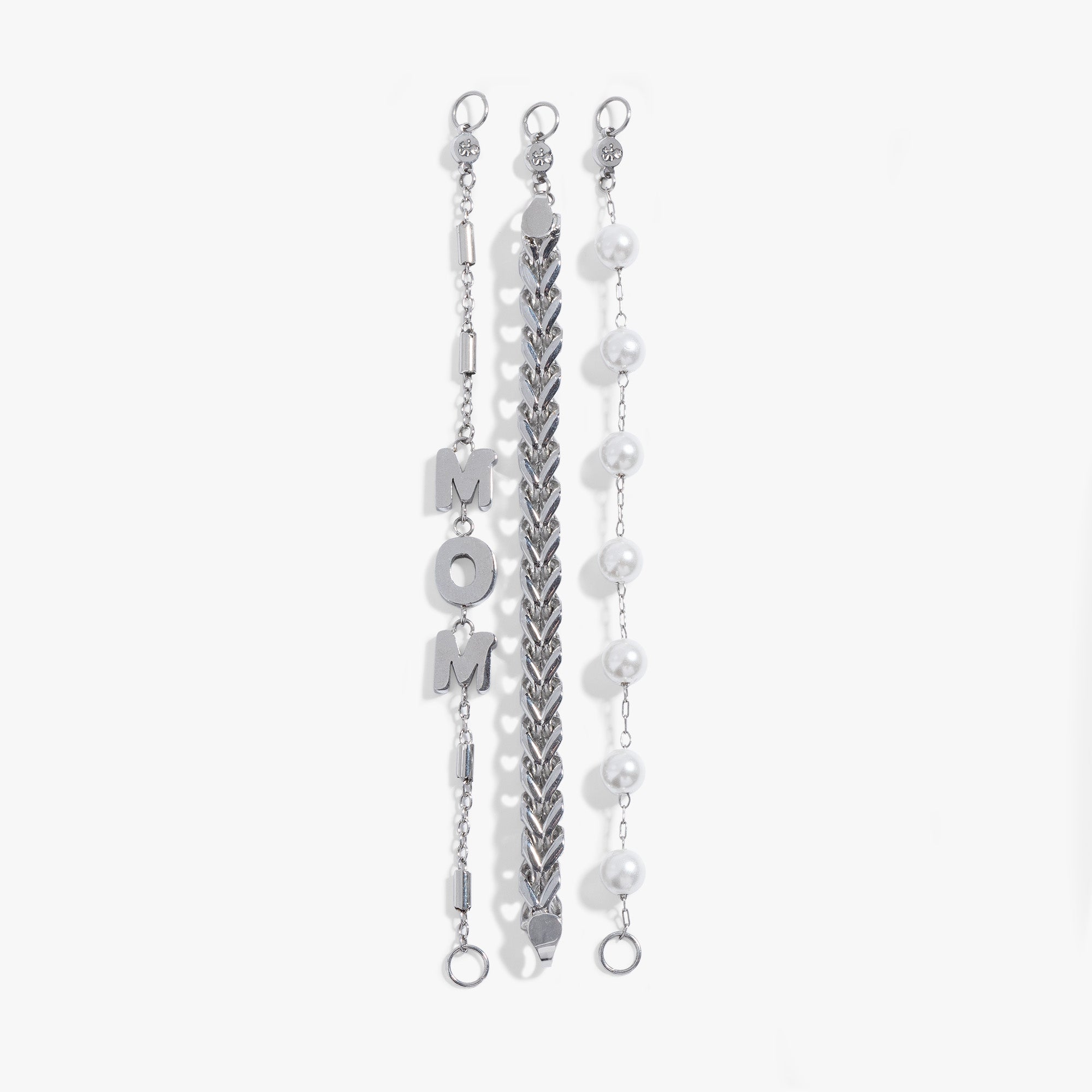 Mom Pearl Stranded™ Bracelet Set