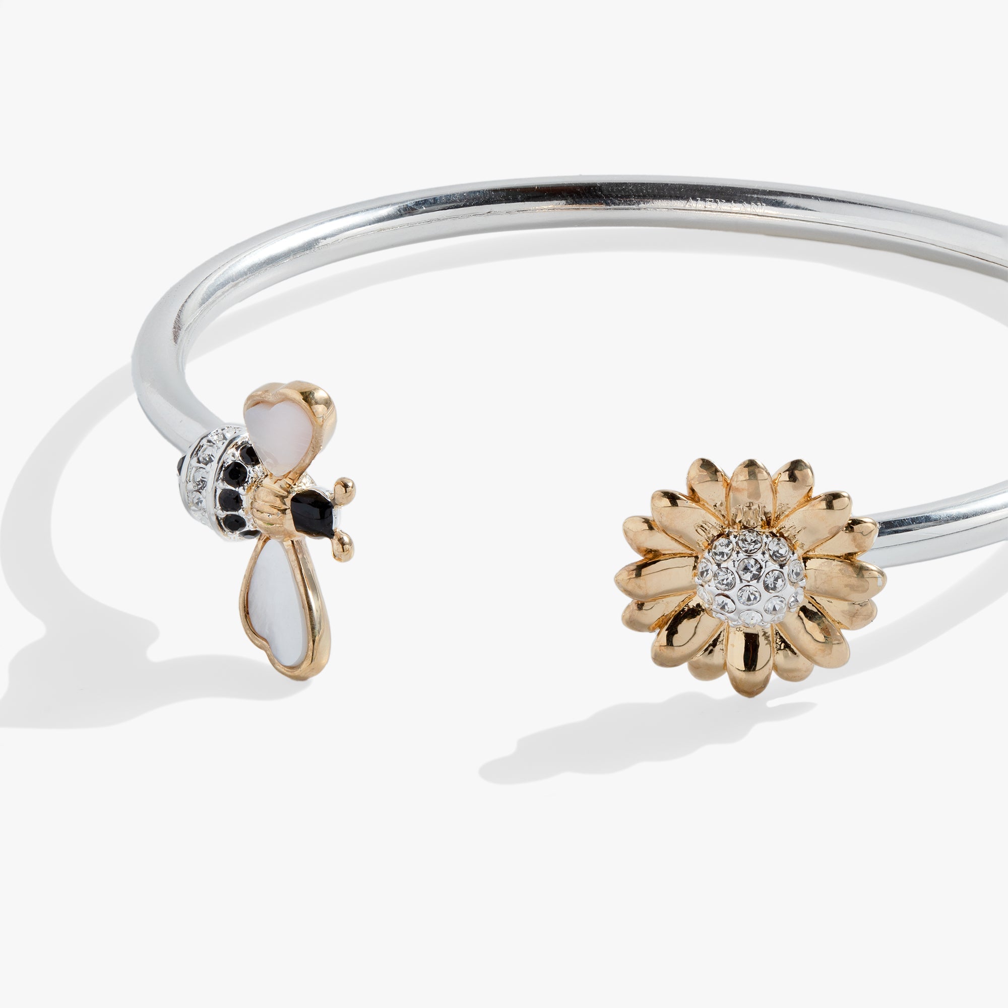 Sunflower &amp; Bee Flex Cuff