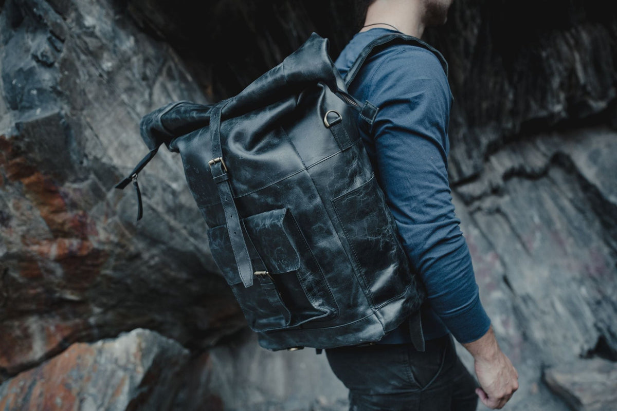 Kobuk Leather Backpack