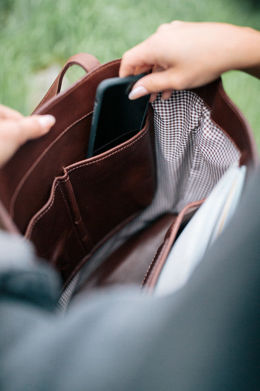 Juneau Leather Tote