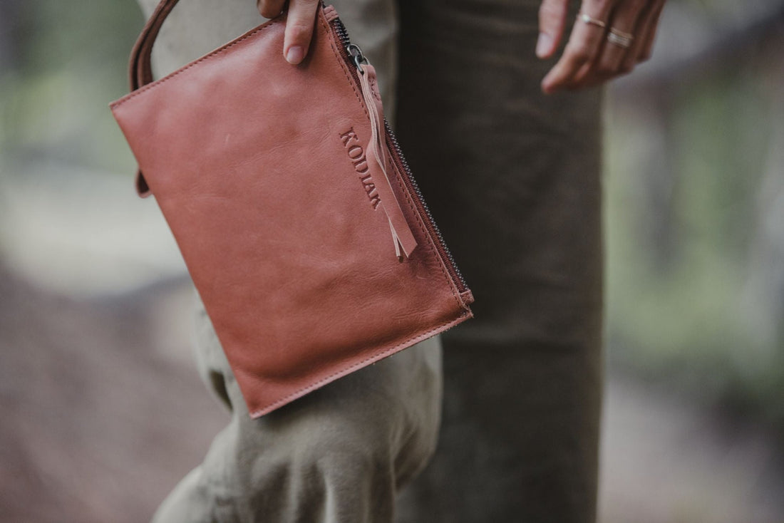 Leather Clutch