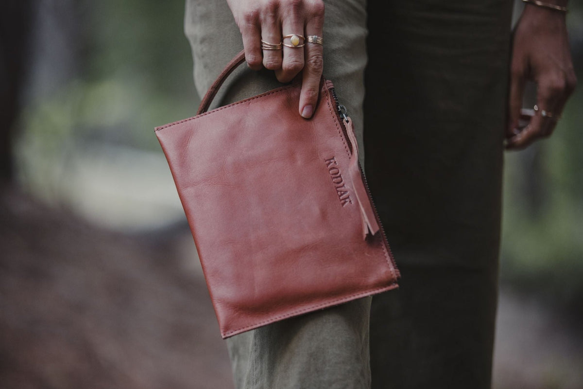 Leather Clutch